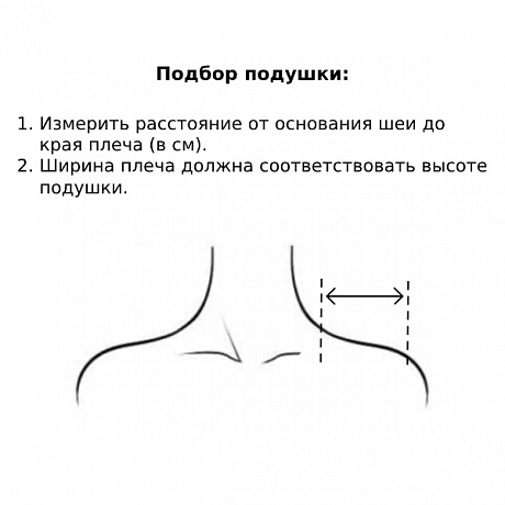 Подушка ортопедическая OrtoCorrect Premium 1 54х34 см. Изображение 14 из 14