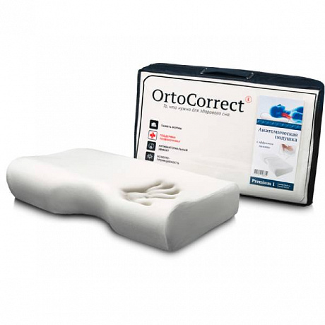 Подушка ортопедическая OrtoCorrect Premium 1 54х34 см. Изображение 2 из 14